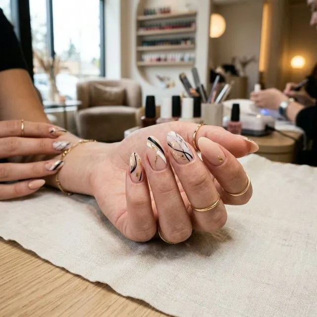 Nail art at City Nails + Beauty