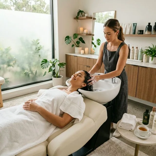 Head Spa treatment at City Nails + Beauty