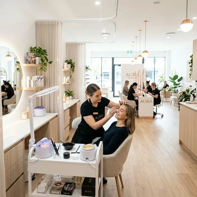 Tinting service at City Nails + Beauty